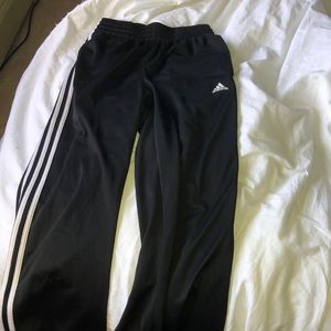 Black adidas sweatpants